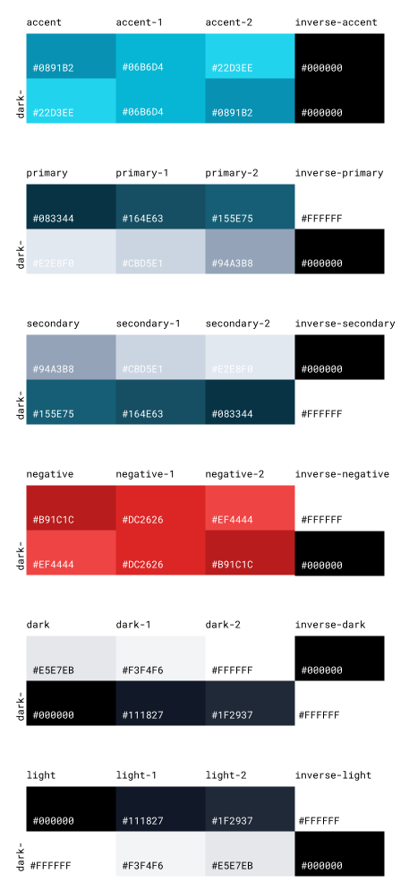 shows color palette used in Topaz